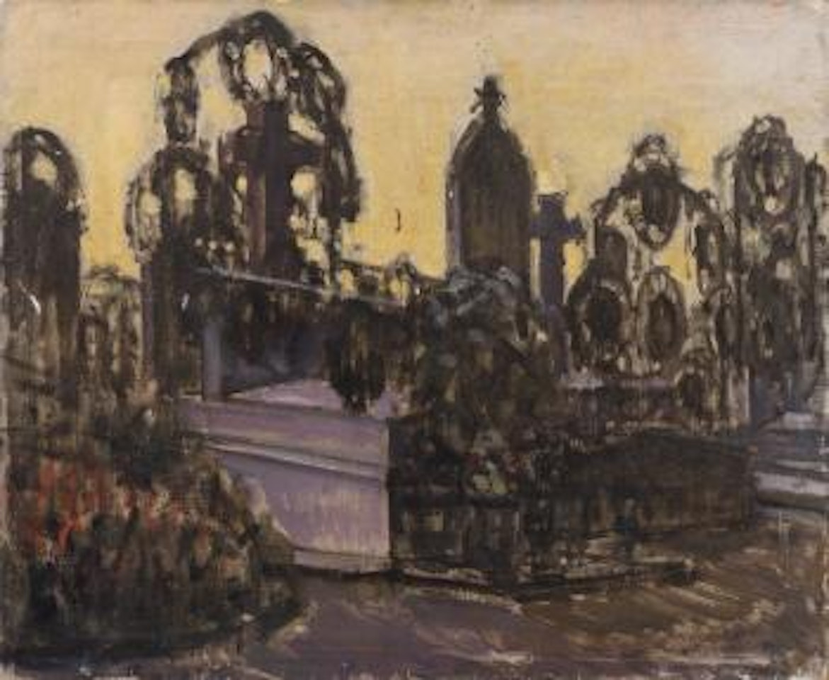 Le Cimetière by Bernard Boutet de Monvel