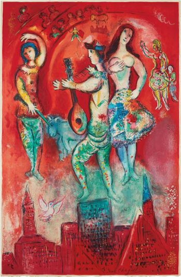 Carmen, by Charles Sorlier by Marc Chagall