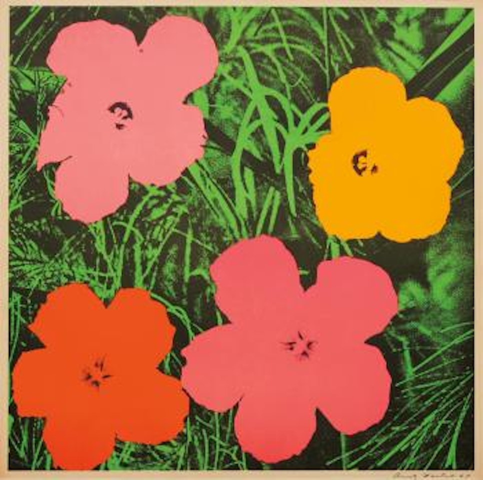 Flowers by Andy Warhol