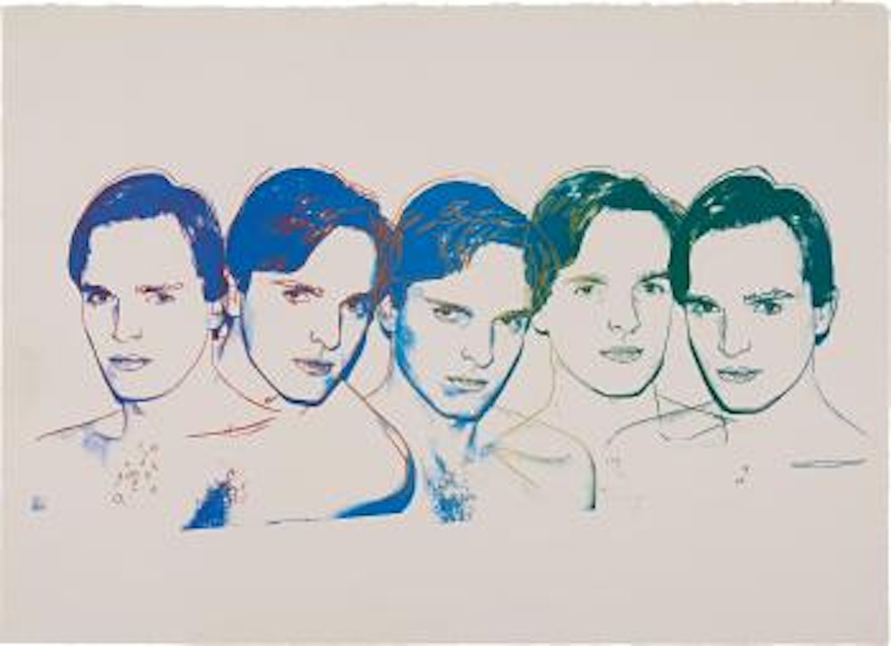 Miguel Bose by Andy Warhol