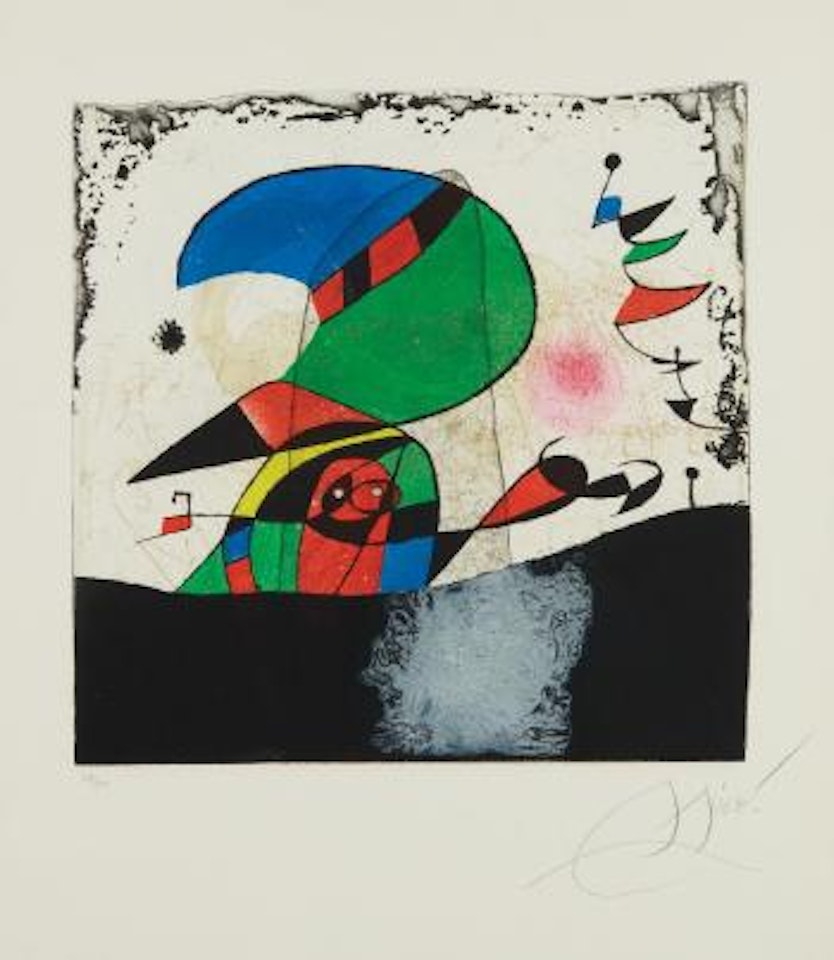 Gaudí IV by Joan Miró