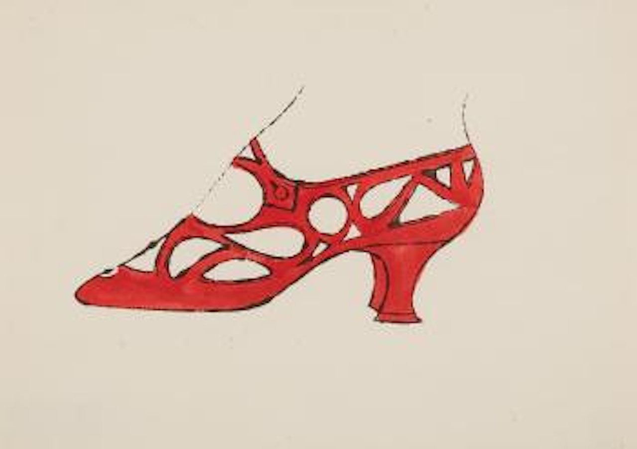 Shoe by Andy Warhol