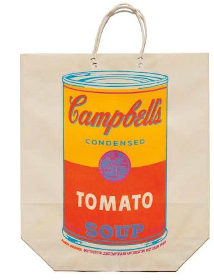 Campbell's Soup Can (Tomato) by Andy Warhol