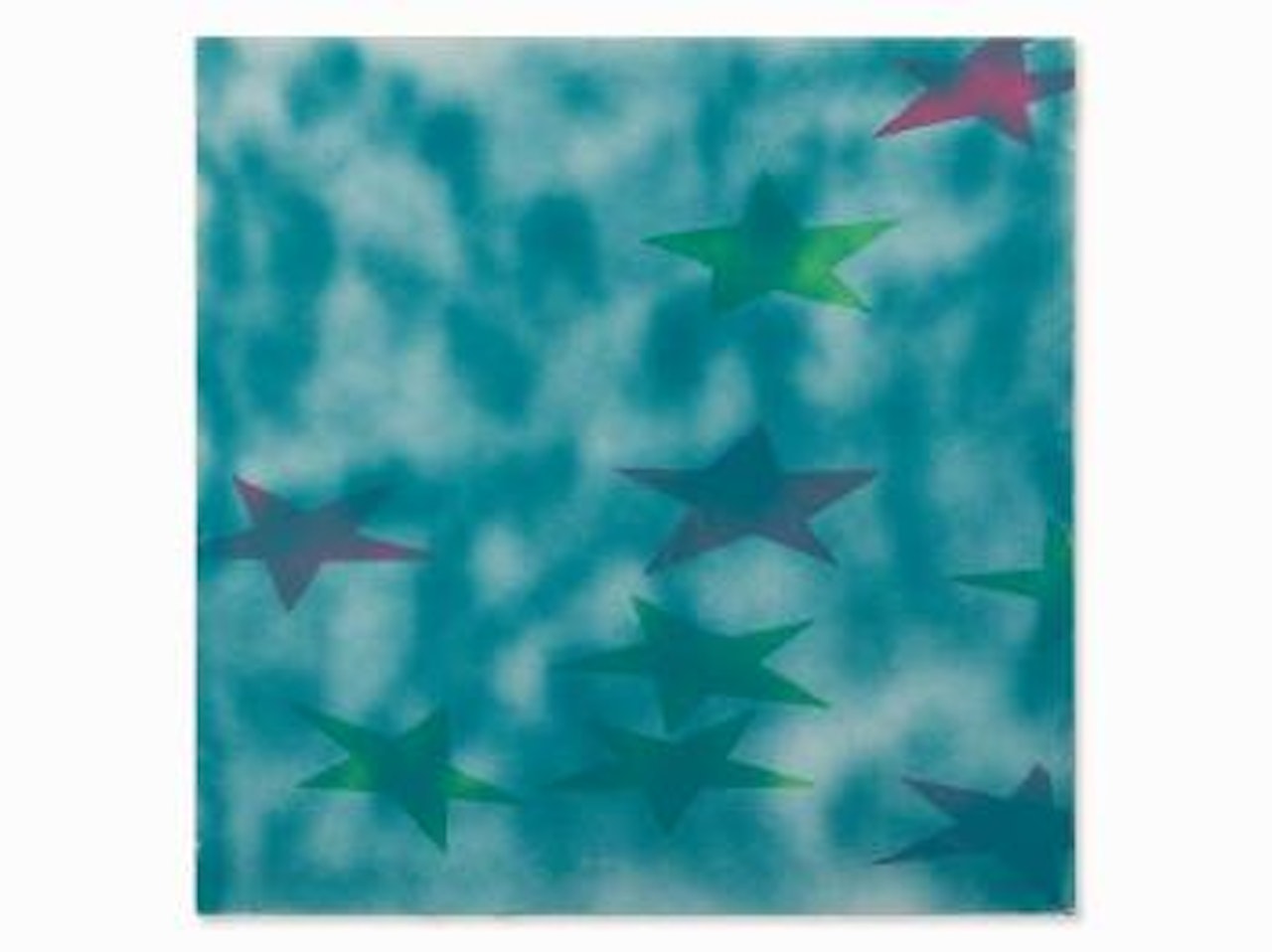 Untitled (Stelle) by Mario Schifano