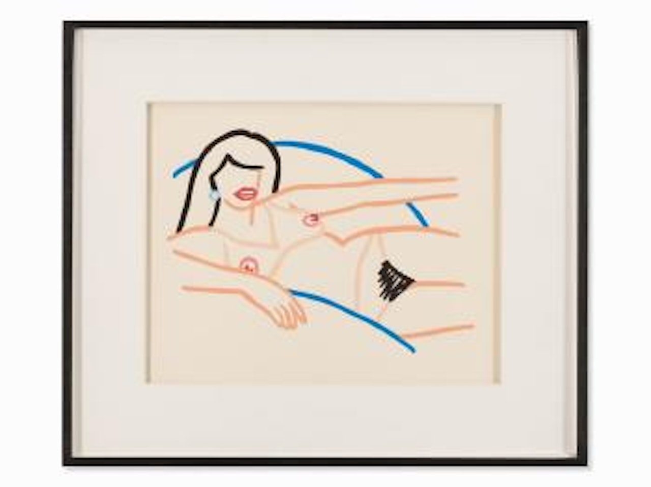 Study for Kate […] by Tom Wesselmann
