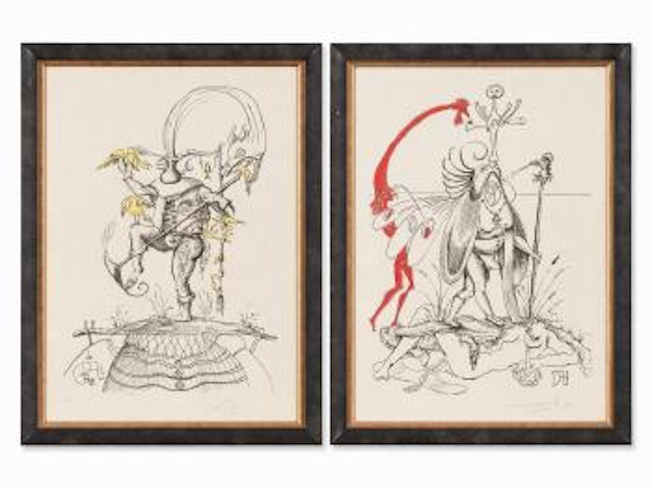 From: Le Songes Drolatiques by Salvador Dali