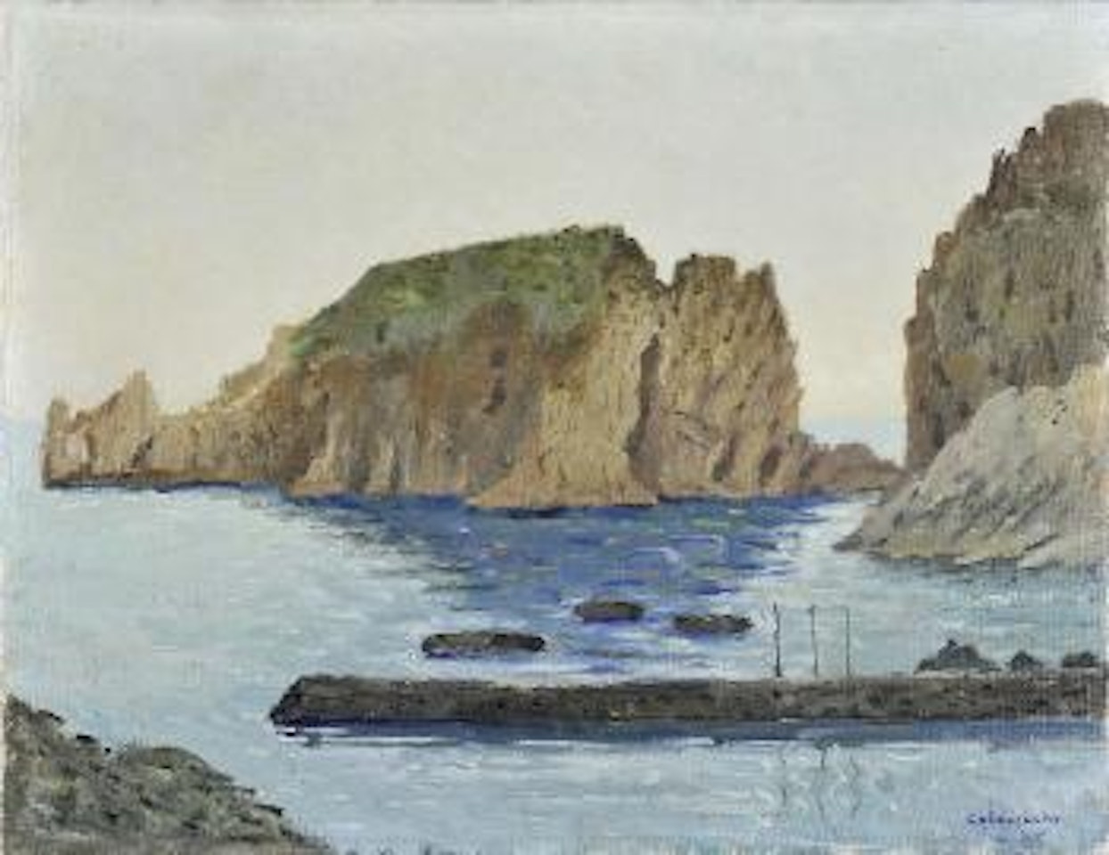 Marina by Giovanni Colacicchi