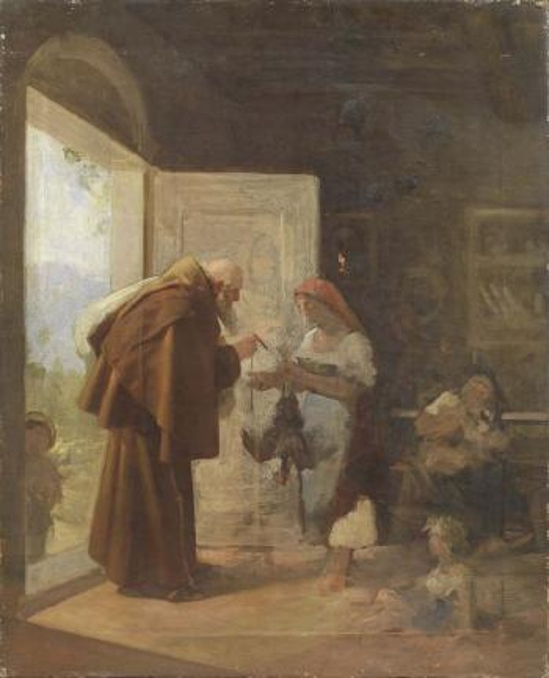 Elemosina by Luigi Bechi