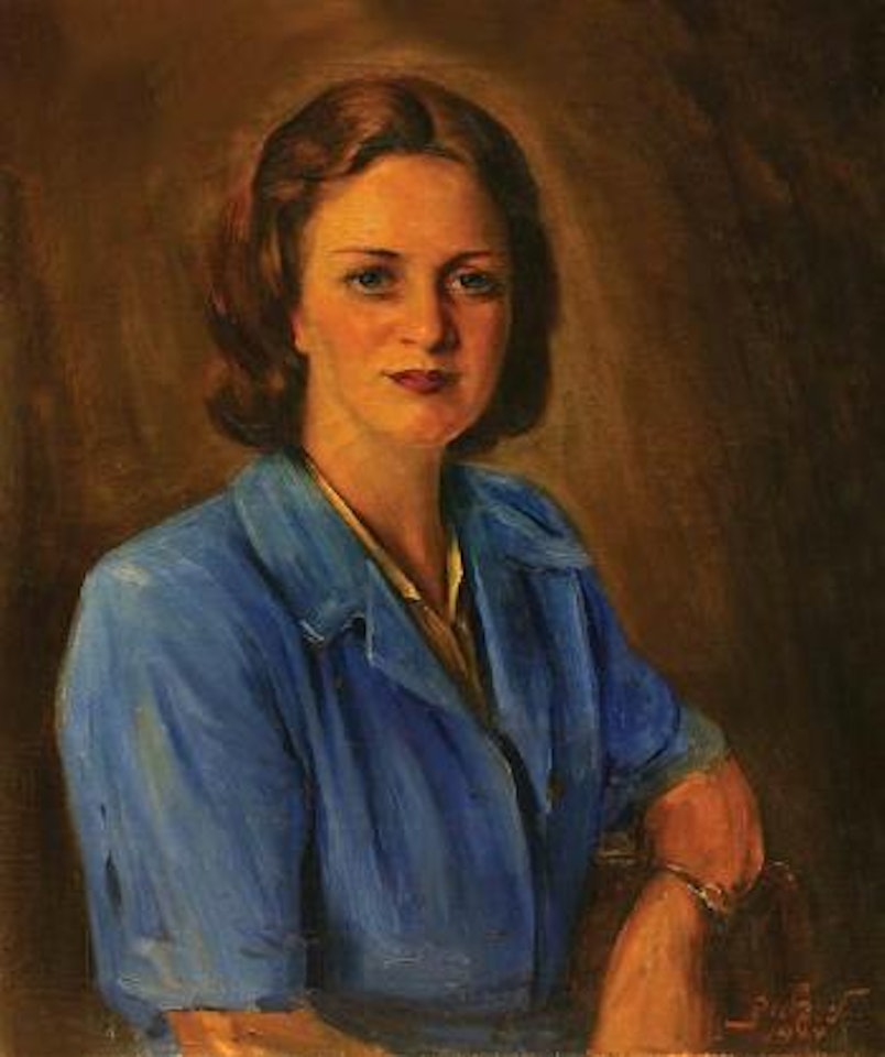 Portrait of a woman by Ludwig Blum