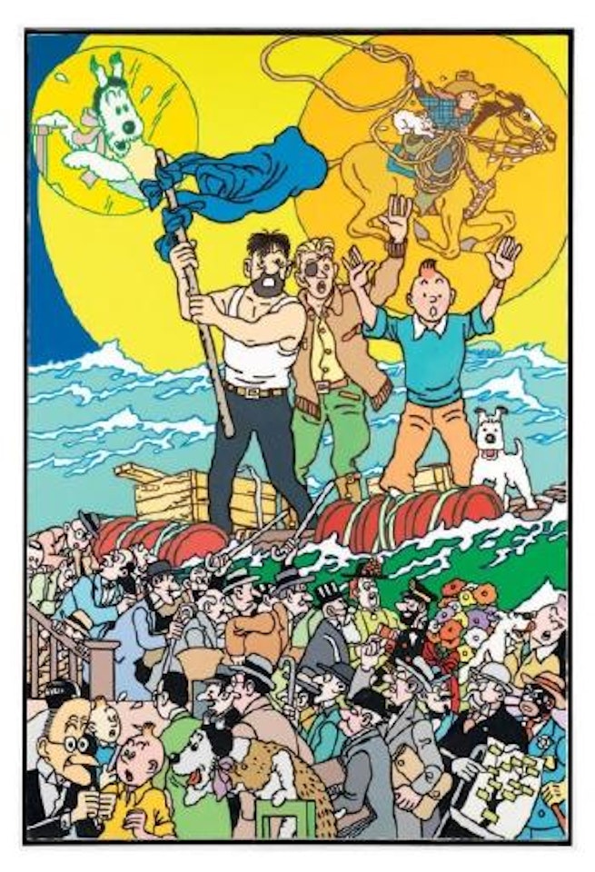 Tintin by Erro