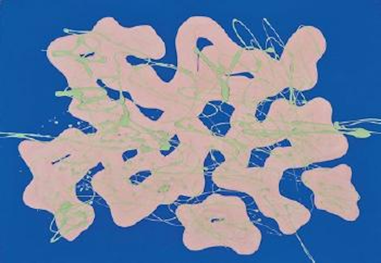 'Forma con itinerari (1971)' by Giulio Turcato