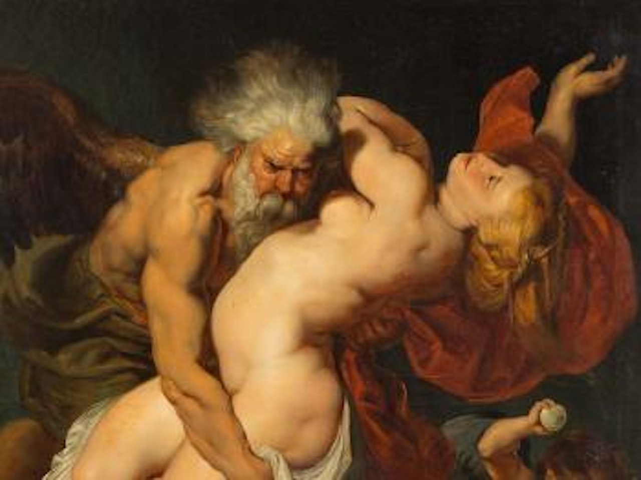 Boreas Abducting Oreithyia by Peter Paul Rubens