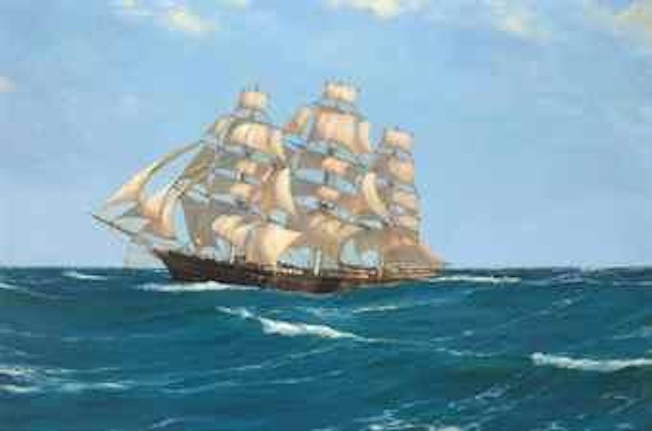 'Cutty Sark' by Montague Dawson