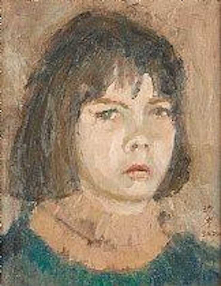 Portrait de jeune fille by Sha Qi