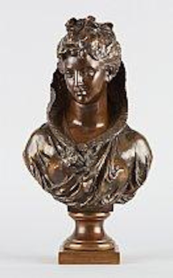 Buste de jeune femme by Mathurin Moreau