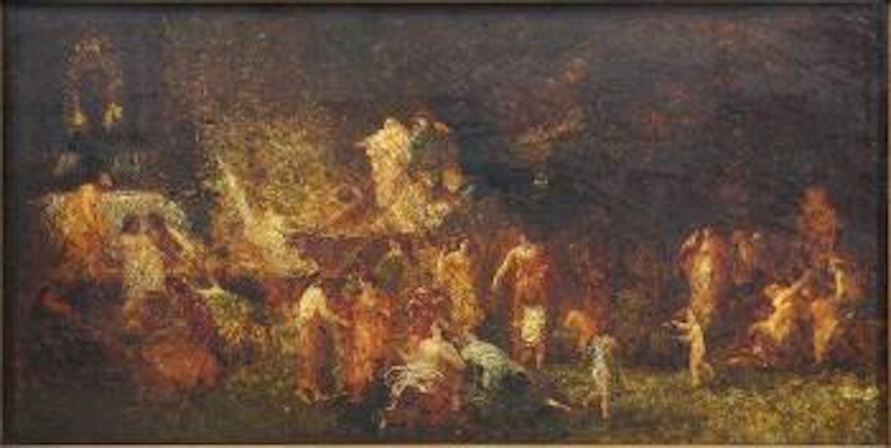 Festival of Isis by Adolphe Monticelli