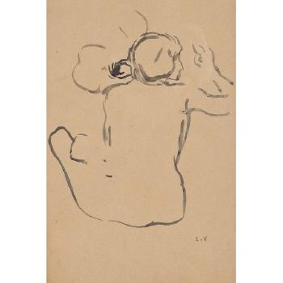 Nu de dos by Louis Valtat