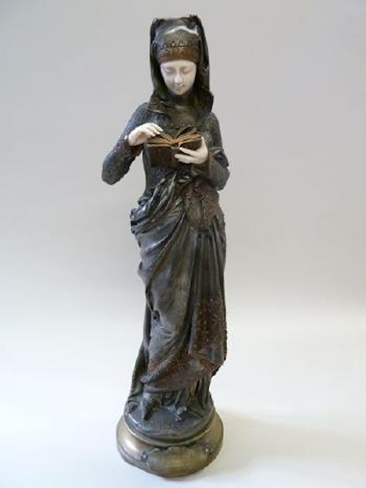 La liseuse by Albert-Ernest Carrier-Belleuse