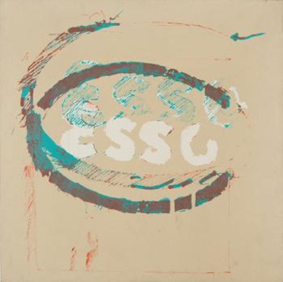 Senza titolo (Esso) [Untitled (Esso)] by Mario Schifano
