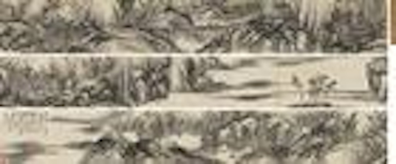 Landscape by Gong Xian