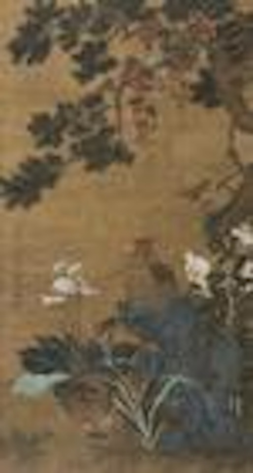 Pheasant and Flowers by Lu Zhi