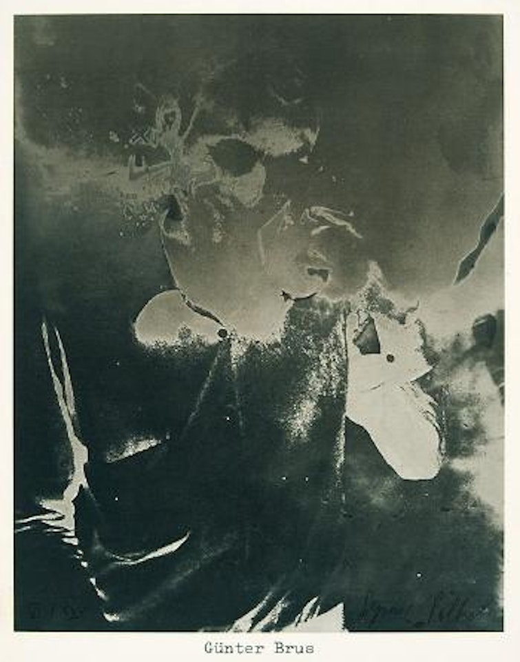 Günter Brus by Sigmar Polke