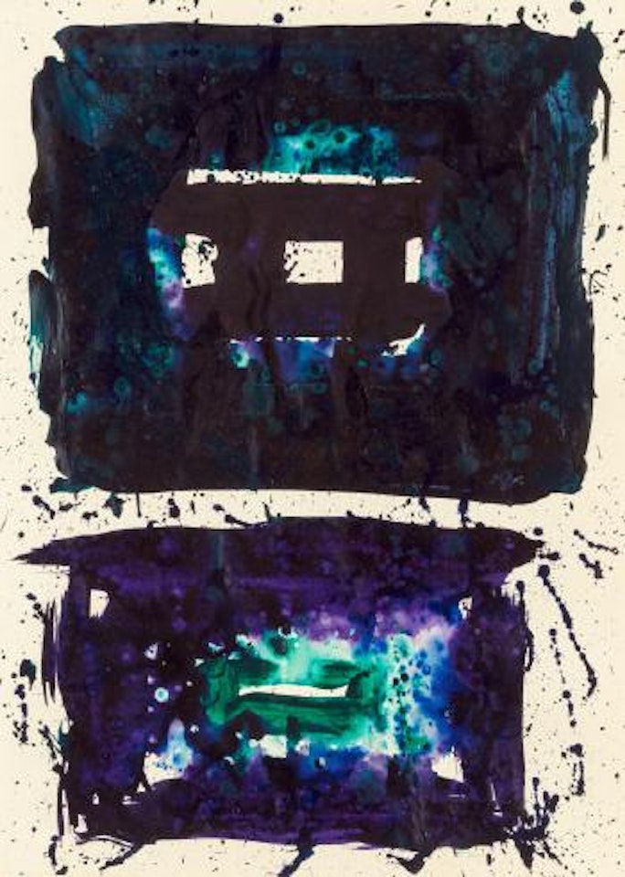 Untitled (Abstract #15) by Sam Francis