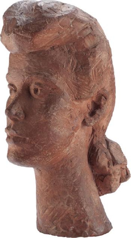 Portrait of Barbara Reis Poe I by Jacques Lipchitz