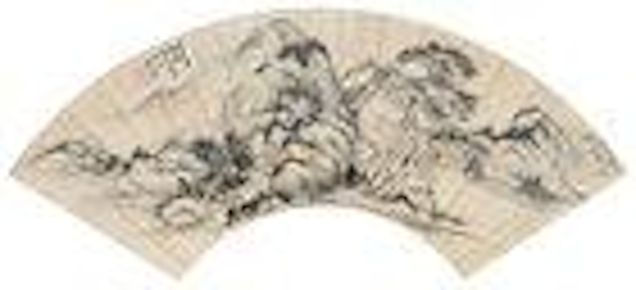 Landscape by Gong Xian