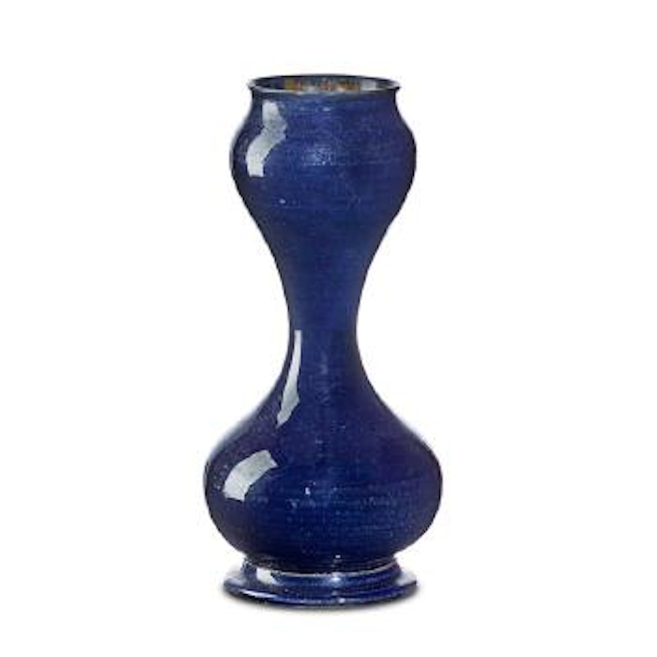 Tall Corseted Vase by George E. Ohr