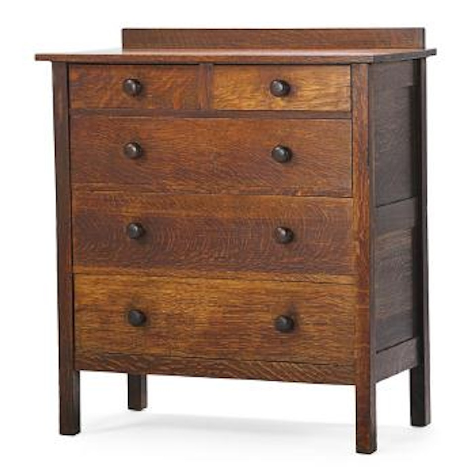 Dresser (No. 909) by Gustav Stickley