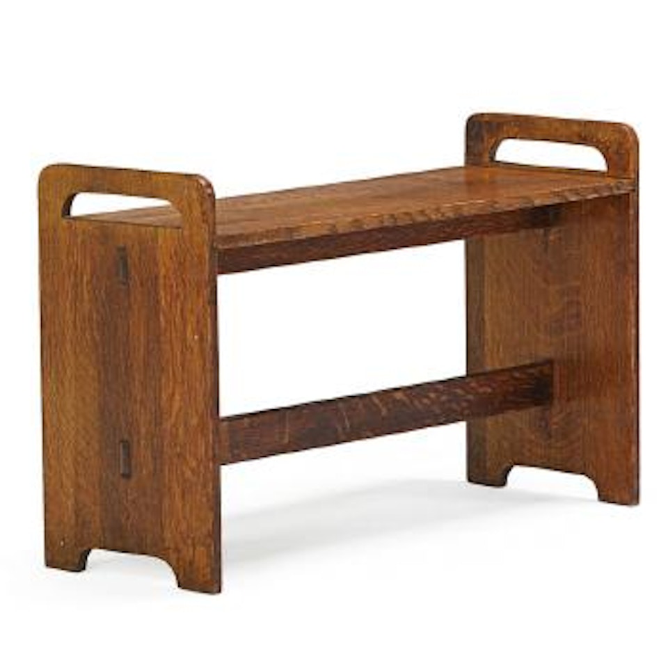 Piano Bench by Gustav Stickley