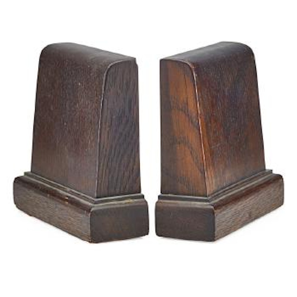 Bookends by Gustav Stickley