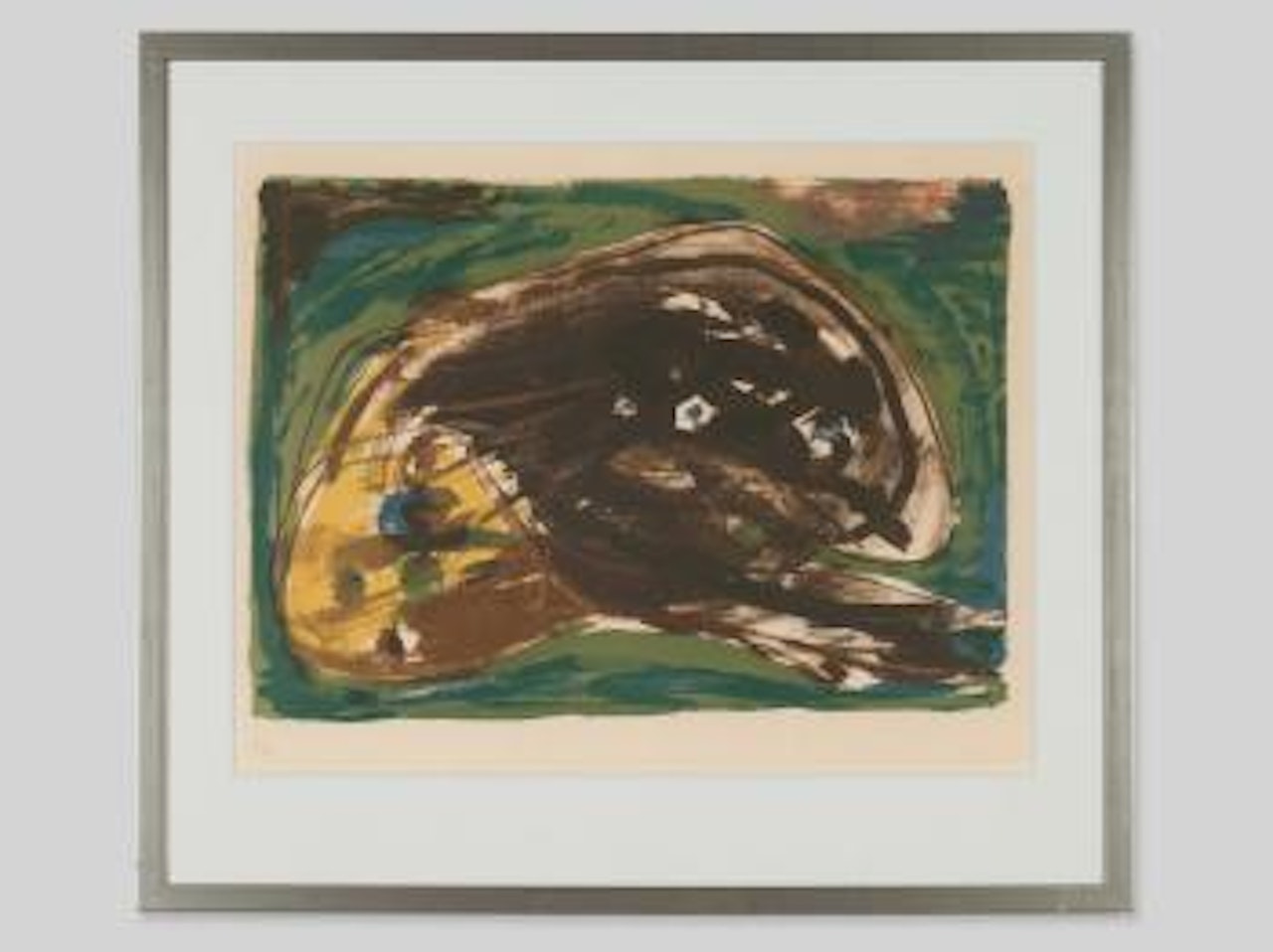 Abstraction in Brown by Asger Jorn