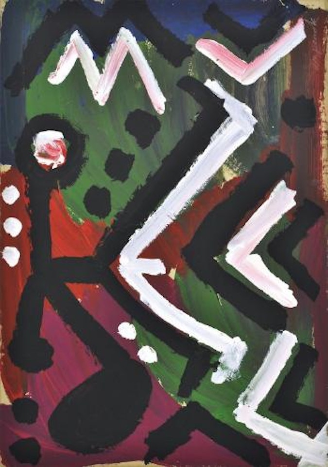 Senza titolo [Untitled] by A.R. Penck