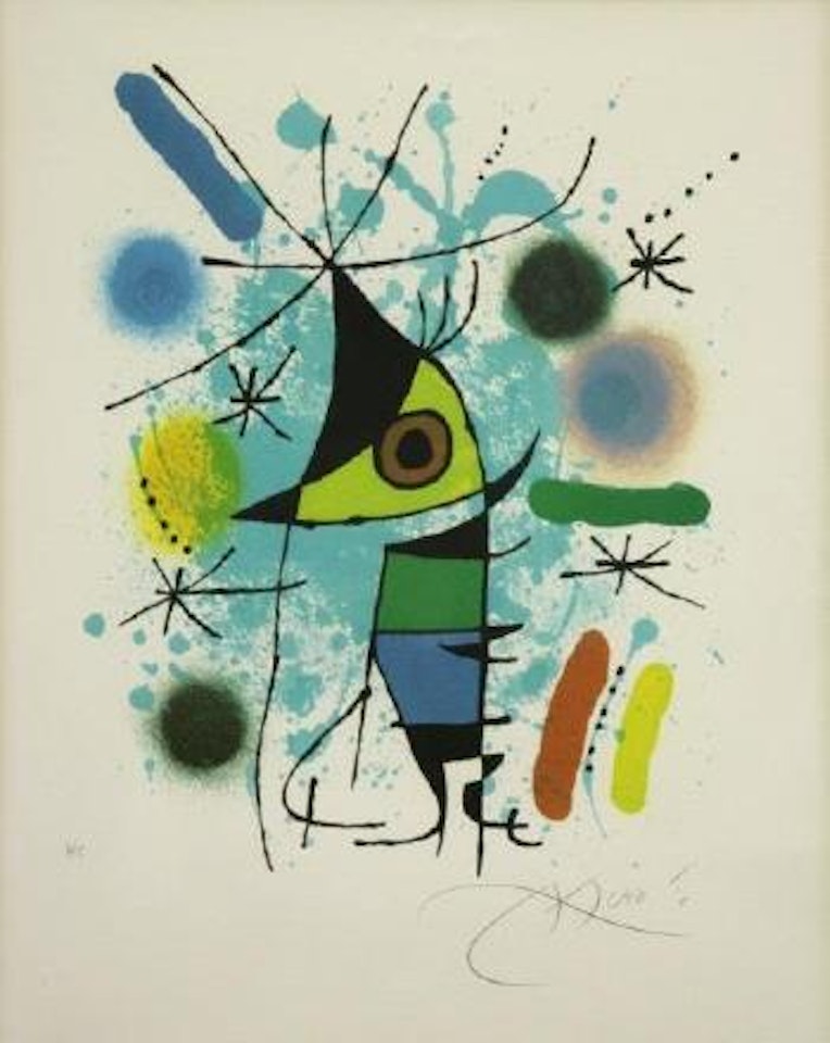 Miró Lithographs I by Joan Miró