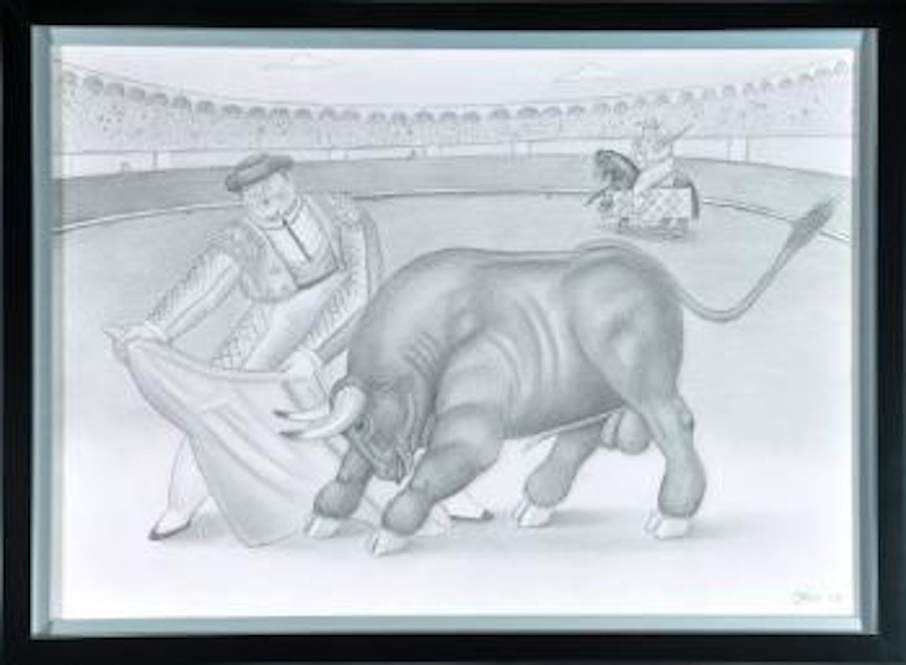 Bullfight by Fernando Botero