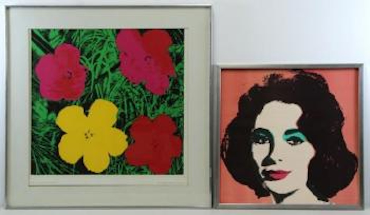 Flowers; Liz by Andy Warhol