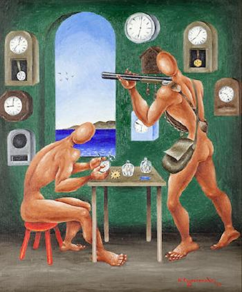 The hunter and the watchmaker by Nikos Engonopoulos