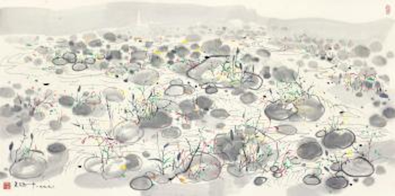 Grass among the Creeks by Wu Guanzhong