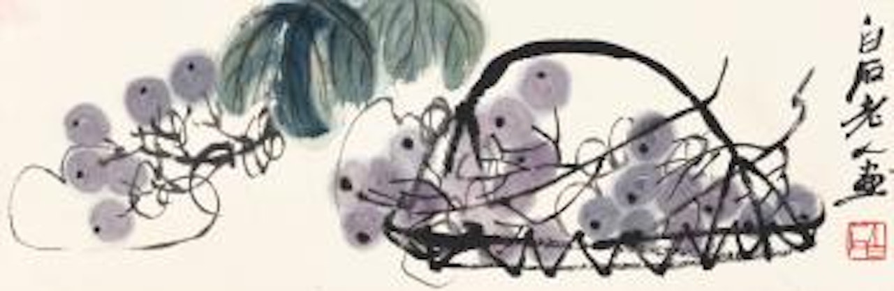 Grapes by Qi Baishi
