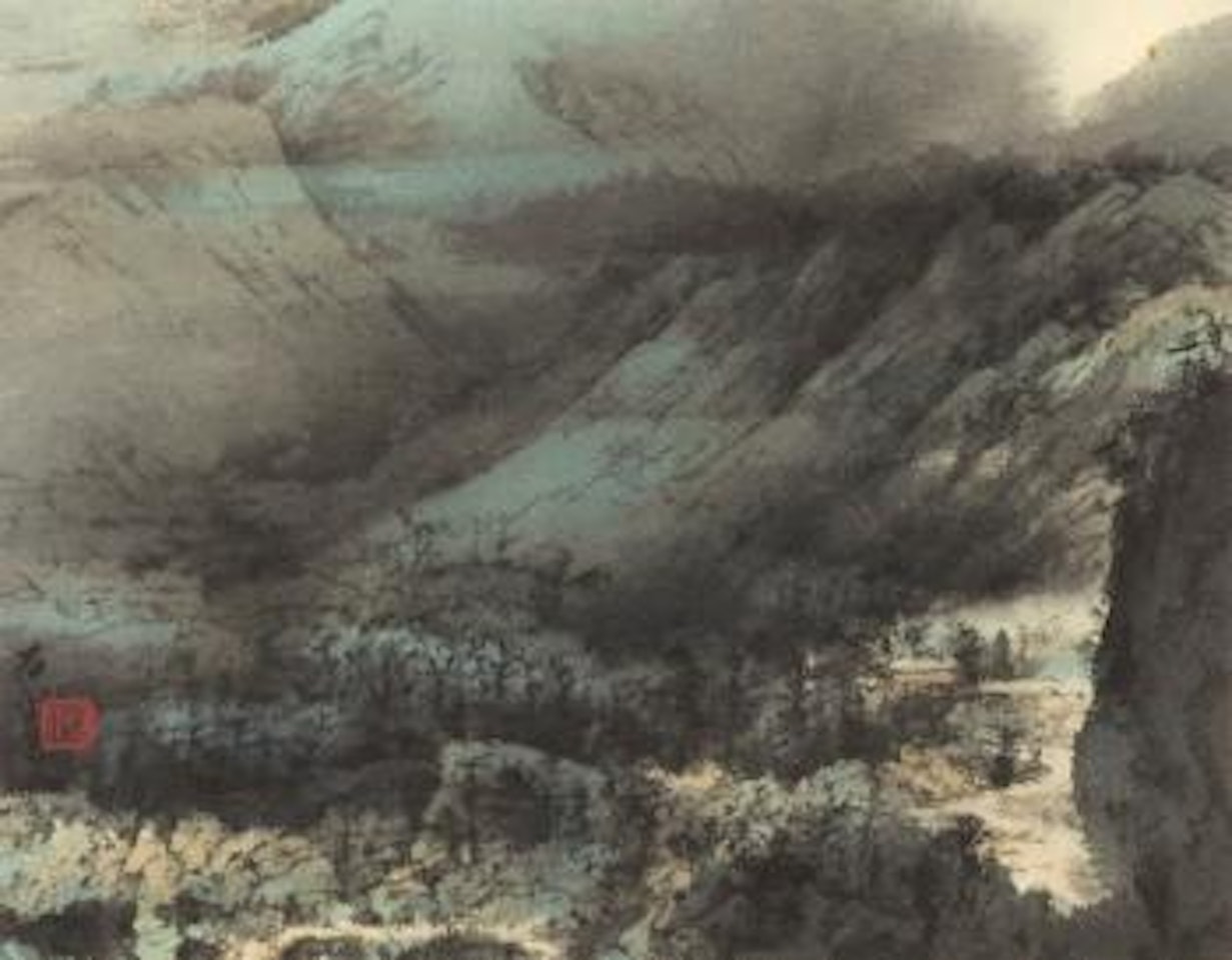 Landscapes by He Baili