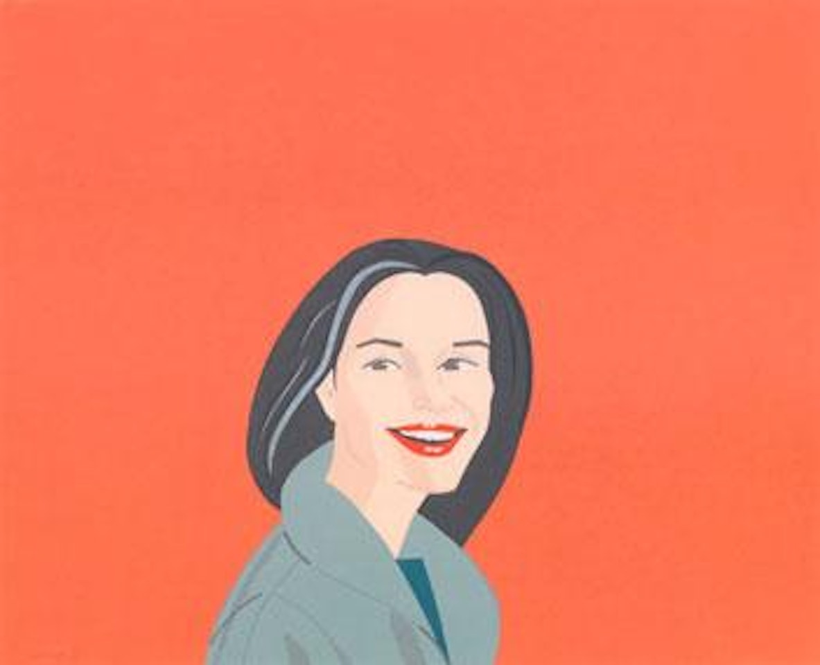 Big Red Smile by Alex Katz