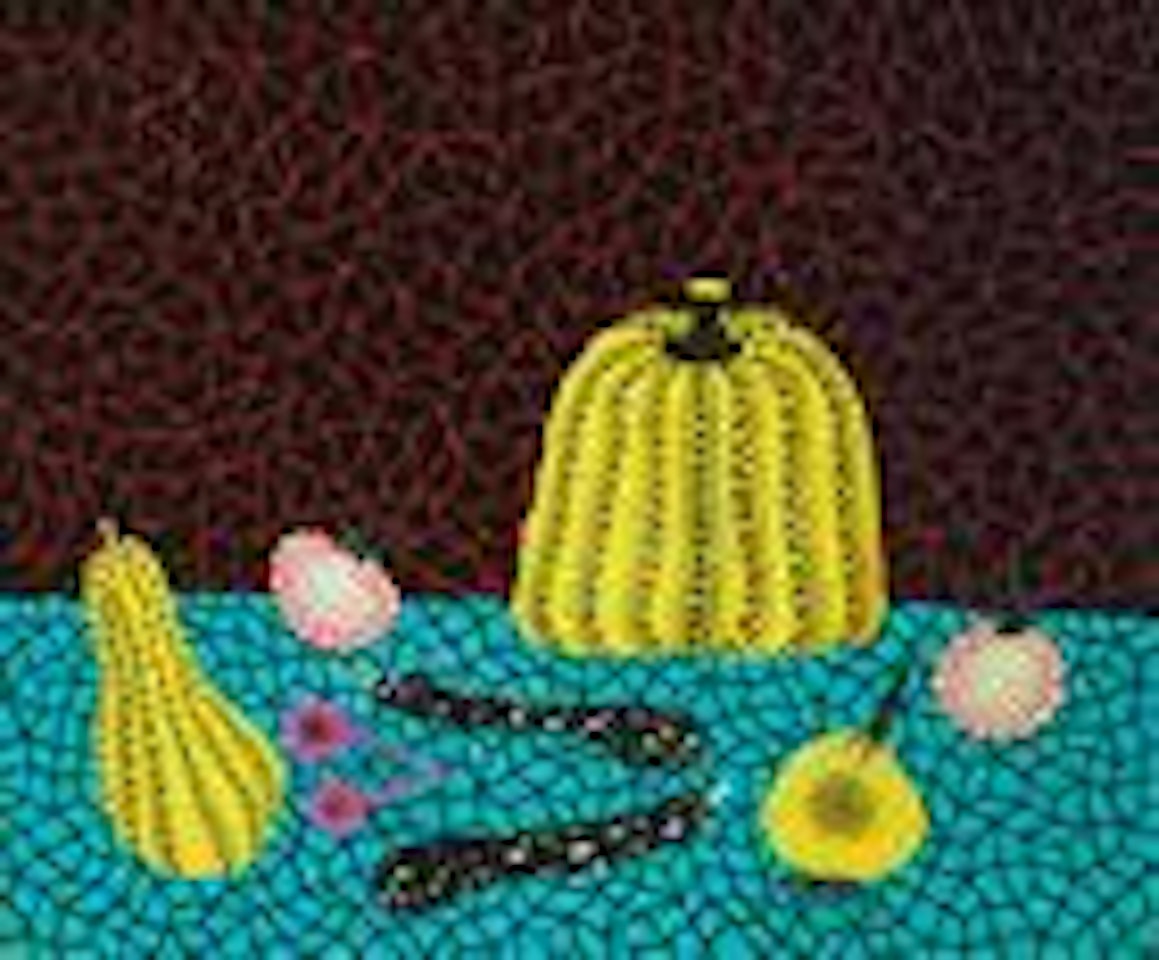 Still Life with Pumpkins by Yayoi Kusama