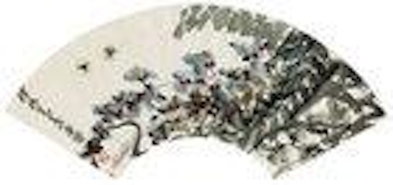 Bees and Wisteria by Qi Baishi