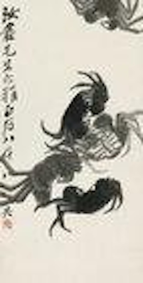 Ink Crab by Qi Baishi