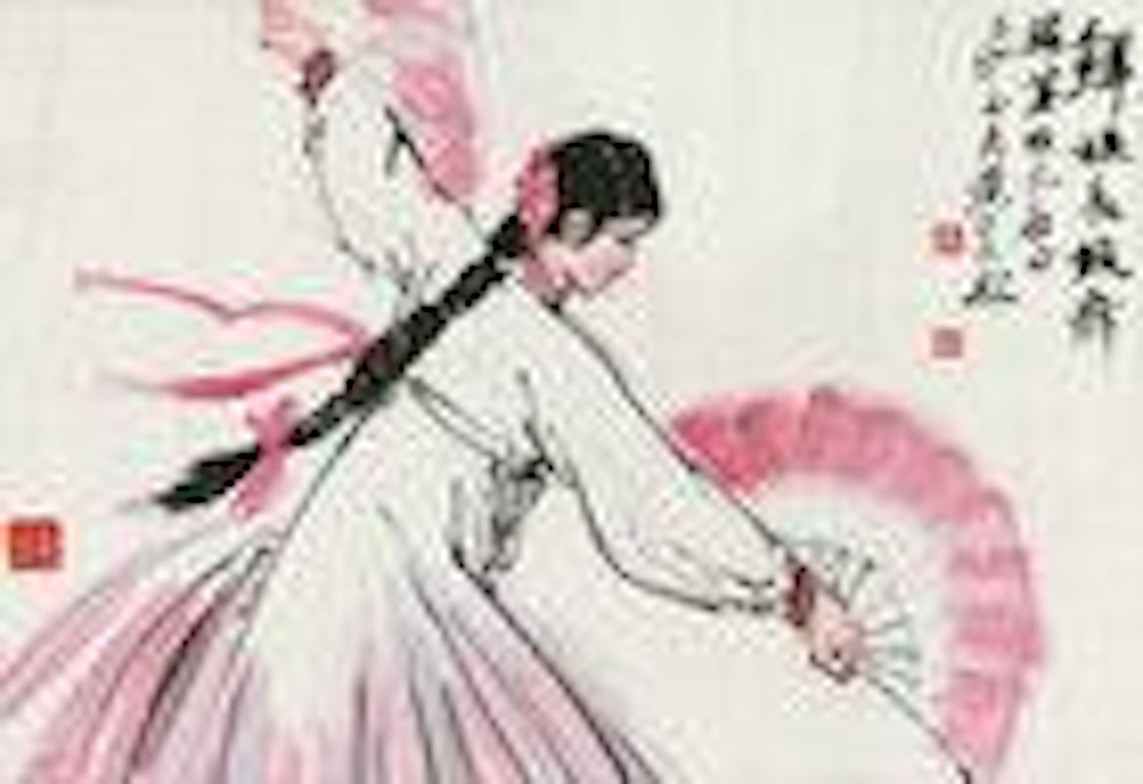 A Dancing Lady by Huang Zhou