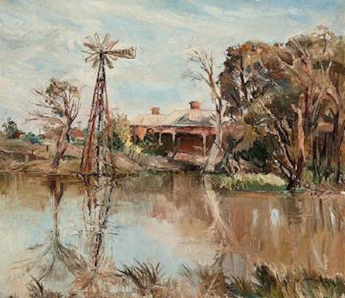 Horsham Billabong by Arthur Merric Bloomfield Boyd