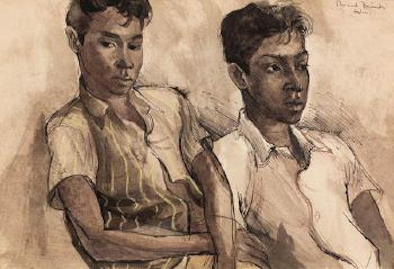 Tamil Boys by Donald Stuart Leslie Friend