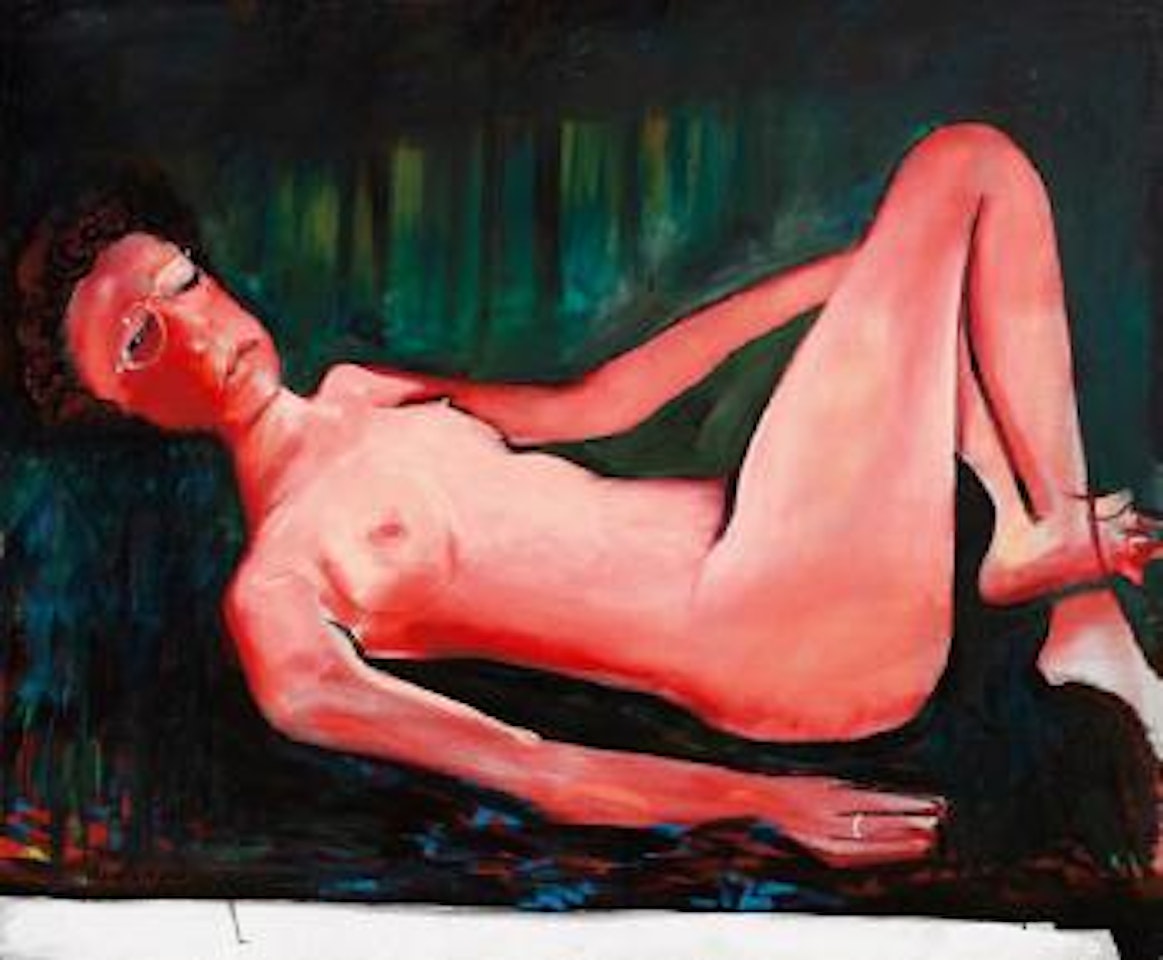 Nude in the Grass by Charles Blackman